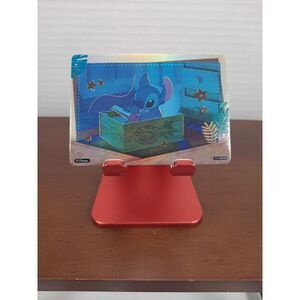 Set Of 15 Card Fun Joyful Disney 100 Carnival Character Lilo‎ & Stitch Hologram
